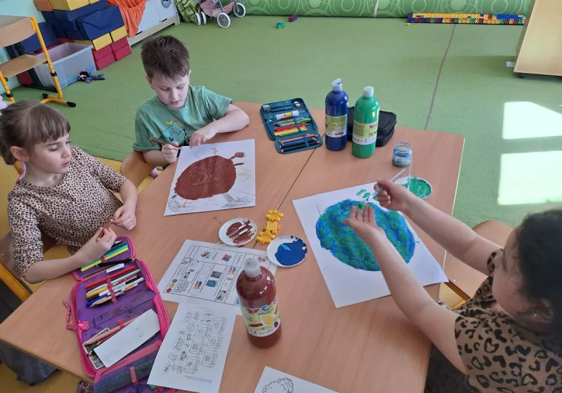 Prvňáčci a jejich první centra aktivit
