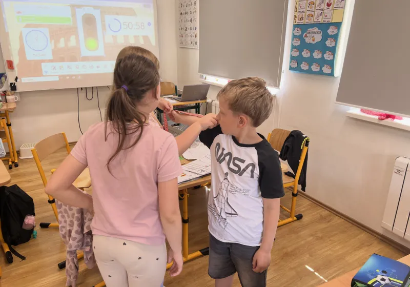 Třeťáci objevovali tajemství lidského těla