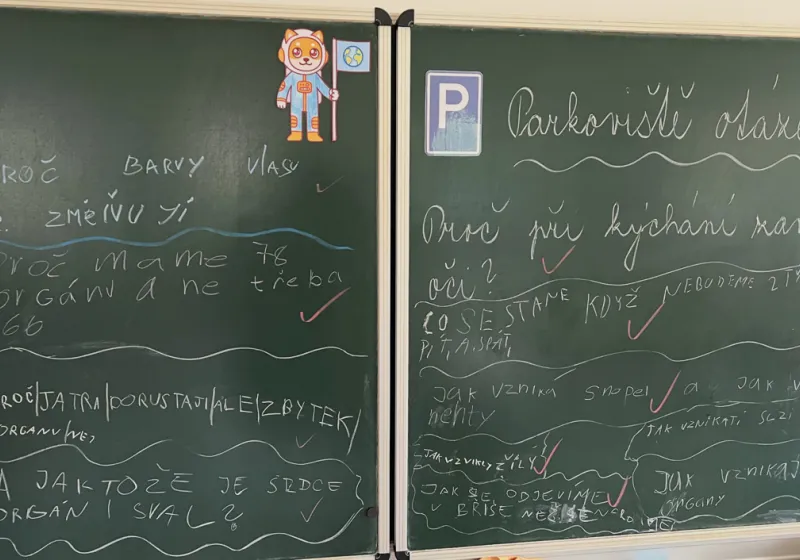 Třeťáci objevovali tajemství lidského těla