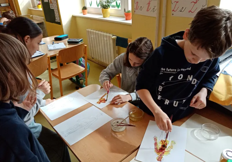Třeťáci objevovali tajemství lidského těla