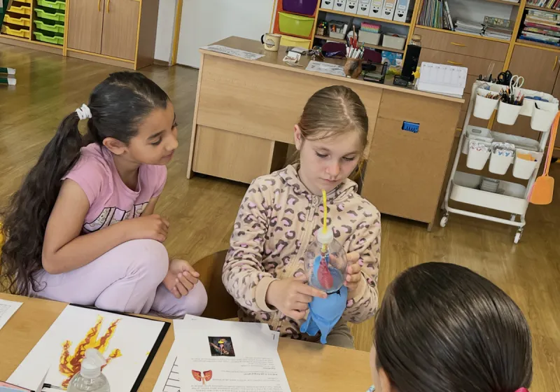 Třeťáci objevovali tajemství lidského těla