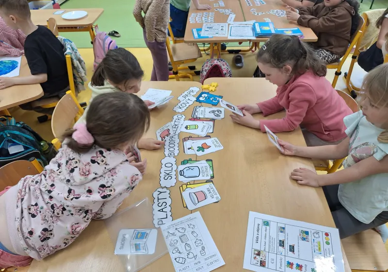 Prvňáčci a jejich první centra aktivit