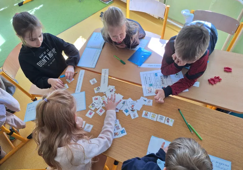 Prvňáčci a jejich první centra aktivit